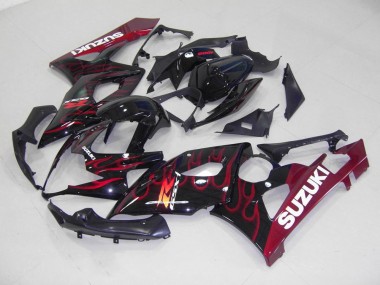 Carene Moto GSXR 1000 K5 2005-2006 - Rosso Fiamma