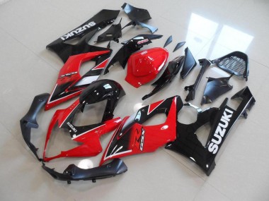 Carene Moto GSXR 1000 K5 2005-2006 - Rosso Nero Stile OEM