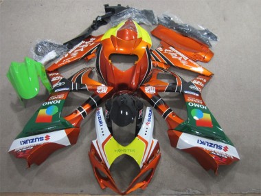 Carene Moto GSXR 1000 K7 2007-2008 - Arancia Giallo Monster