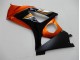 Carene Moto GSXR 1000 K7 2007-2008 - Arancia Nero Carene Moto GSXR 1000 K7 2007-2008 - Arancia Nero