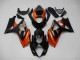 Carene Moto GSXR 1000 K7 2007-2008 - Arancia Nero Carene Moto GSXR 1000 K7 2007-2008 - Arancia Nero