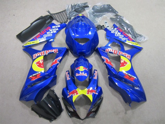 Carene Moto GSXR 1000 K7 2007-2008 - Blu Red Bull Carene Moto GSXR 1000 K7 2007-2008 - Blu Red Bull