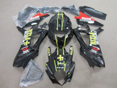 Carene Moto GSXR 1000 K7 2007-2008 - Nero Giallo Rizla