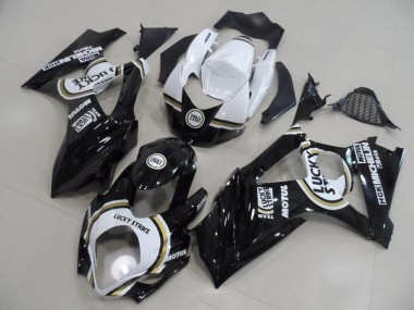 Carene Moto GSXR 1000 K7 2007-2008 - Nero Lucky Strike