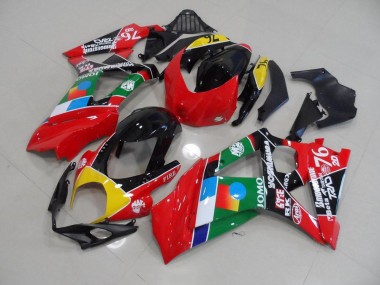 Carene Moto GSXR 1000 K7 2007-2008 - Rosso & Verde