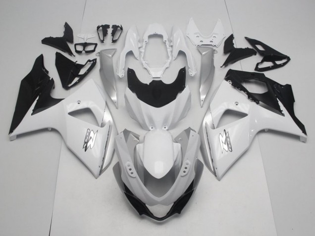 Carene Moto GSXR 1000 K9 2009-2016 - Bianco Stile OEM Carene Moto GSXR 1000 K9 2009-2016 - Bianco Stile OEM