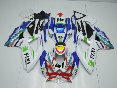 Carene Moto GSXR 1000 K9 2009-2016 - Fixi Blu