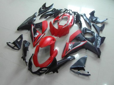 Carene Moto GSXR 1000 K9 2009-2016 - Matte Rosso Nero