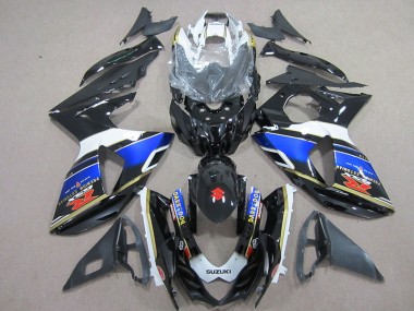 Carene Moto GSXR 1000 K9 2009-2016 - Nero Dark Dog