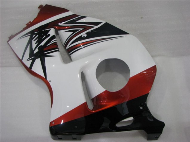 Carene Moto GSXR 1300 Hayabusa 1996-2007 - Arancia Bianco Nero Carene Moto GSXR 1300 Hayabusa 1996-2007 - Arancia Bianco Nero