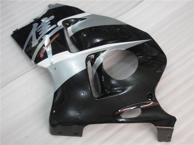 Carene Moto GSXR 1300 Hayabusa 1996-2007 - Argento Nero Carene Moto GSXR 1300 Hayabusa 1996-2007 - Argento Nero