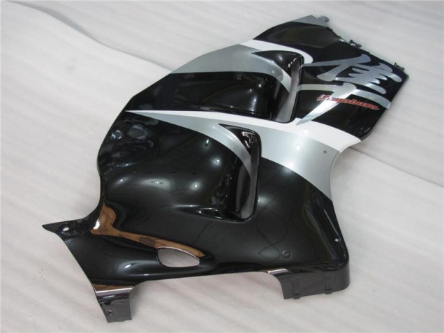 Carene Moto GSXR 1300 Hayabusa 1996-2007 - Argento Nero Carene Moto GSXR 1300 Hayabusa 1996-2007 - Argento Nero