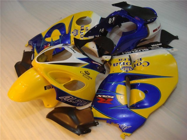 Carene Moto GSXR 1300 Hayabusa 1996-2007 - Ellow Blu