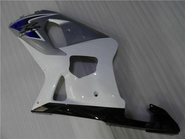 Carene Moto GSXR 600 / 750 K1 K2 K3 2001-2003 - Bianco Argento