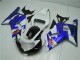 Carene Moto GSXR 600 / 750 K1 K2 K3 2001-2003 - Bianco Blu