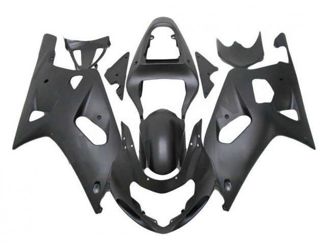 Carene Moto GSXR 600 / 750 K1 K2 K3 2001-2003 - Nero Opaco