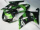 Carene Moto GSXR 600 / 750 K1 K2 K3 2001-2003 - Verde Nero Carene Moto GSXR 600 / 750 K1 K2 K3 2001-2003 - Verde Nero