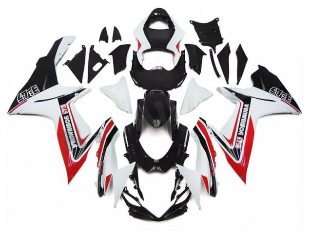 Carene Moto GSXR 600 / 750 K11 2011-2024 - Bianco Rosso Nero Carene Moto GSXR 600 / 750 K11 2011-2024 - Bianco Rosso Nero