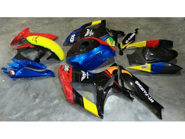 Carene Moto GSXR 600 / 750 K6 2006-2007 - Rosso Blu Carene Moto GSXR 600 / 750 K6 2006-2007 - Rosso Blu