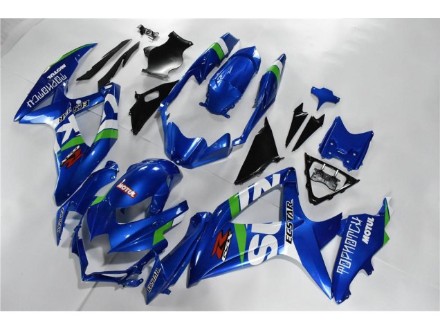Carene Moto GSXR 600 / 750 K8 2008-2010 - Blu Bianco Verde