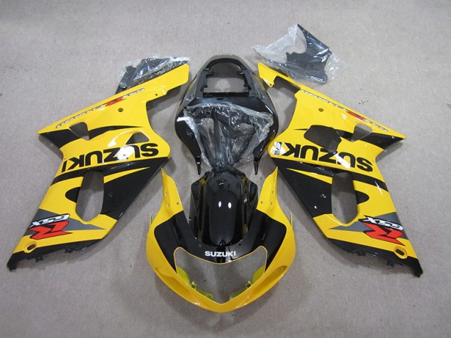 Carene Moto GSXR 600 K1 K2 K3 2001-2003 - Giallo Nero