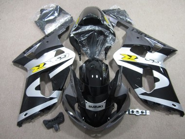 Carene Moto GSXR 600 K1 K2 K3 2001-2003 - Nero Bianco