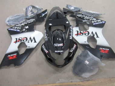 Carene Moto GSXR 600 K4 2004-2005 - Nero West