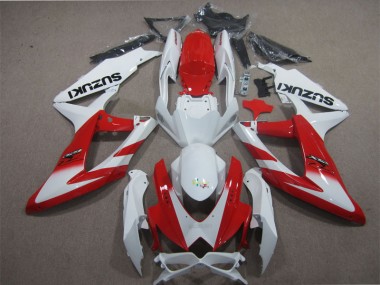 Carene Moto GSXR 600 K8 2008-2010 - Bianco Rosso