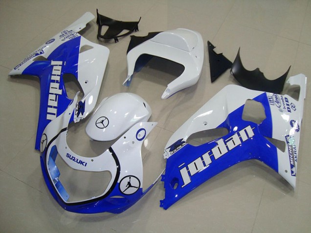 Carene Moto GSXR 750 K1 K2 K3 2001-2003 - Blu Bianco Jordan Carene Moto GSXR 750 K1 K2 K3 2001-2003 - Blu Bianco Jordan