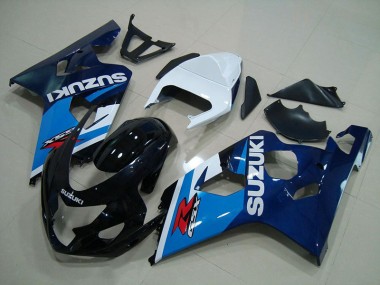Carene Moto GSXR 750 K4 2004-2005 - Blu Bianco