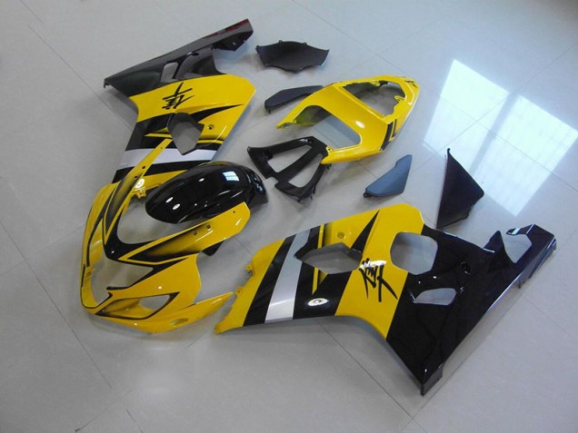 Carene Moto GSXR 750 K4 2004-2005 - Giallo Nero Carene Moto GSXR 750 K4 2004-2005 - Giallo Nero