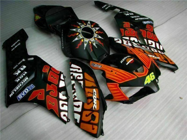 Carene Moto & Plastica CBR 1000 RR 2004-2005 - Nero Arancia