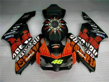 Carene Moto & Plastica CBR 1000 RR 2004-2005 - Nero Arancia