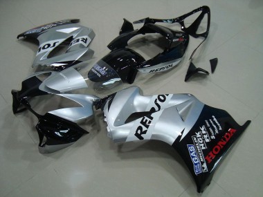 Carene Moto & Plastica Moto VFR 800 2002-2013 - Argento Repsol