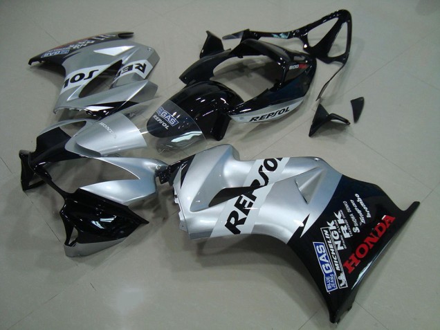 Carene Moto & Plastica Moto VFR 800 2002-2013 - Argento Repsol Carene Moto & Plastica Moto VFR 800 2002-2013 - Argento Repsol