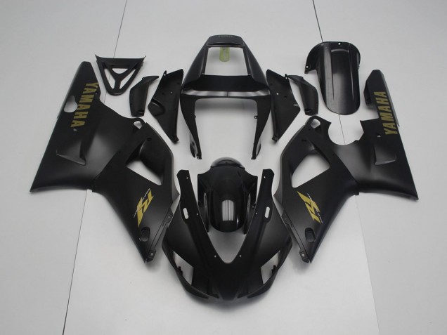 Carene Moto R1 1998-1999 - Nero Opaco Giallo