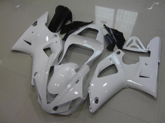 Carene Moto R1 2000-2001 - Bianco Nessuna Decalcomania Carene Moto R1 2000-2001 - Bianco Nessuna Decalcomania