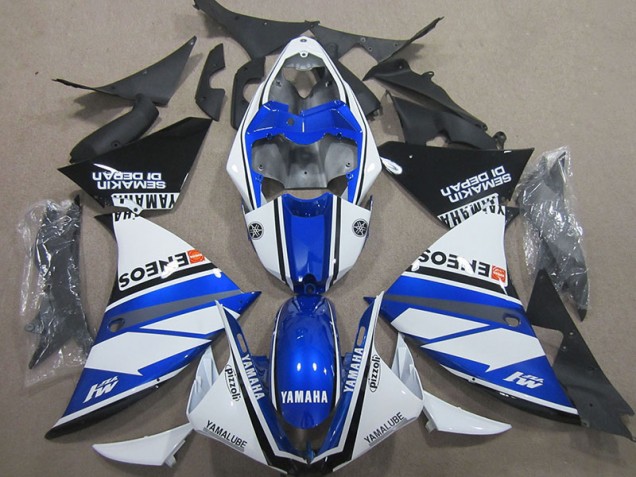 Carene Moto R1 2000-2001 - Blu Bianco Blu Bianco ENEOS Carene Moto R1 2000-2001 - Blu Bianco Blu Bianco ENEOS