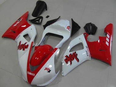 Carene Moto R1 2000-2001 - Rosso Bianco Corsa
