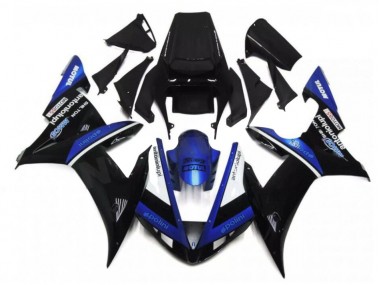 Carene Moto R1 2002-2003 - Nero Blu