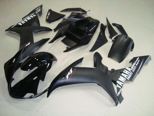 Carene Moto R1 2002-2003 - Nero Opaco Bianco Carene Moto R1 2002-2003 - Nero Opaco Bianco