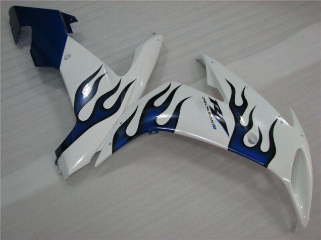 Carene Moto R1 2004-2006 - Bianco Blu Fiamma Carene Moto R1 2004-2006 - Bianco Blu Fiamma
