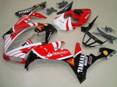 Carene Moto R1 2004-2006 - Blu Bianco Rosso Nero