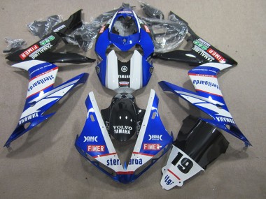 Carene Moto R1 2004-2006 - Blu Bianco Volvo Sterilgarda 19