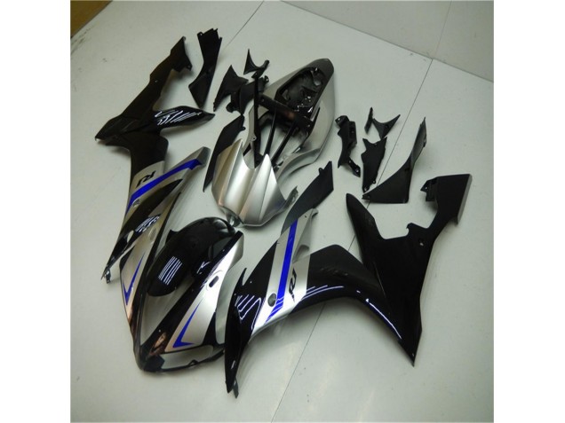 Carene Moto R1 2004-2006 - Blu Nero Argento