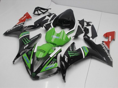 Carene Moto R1 2004-2006 - Monster Verde