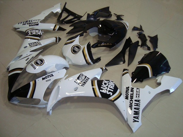 Carene Moto R1 2004-2006 - Nero Oro Bianco Carene Moto R1 2004-2006 - Nero Oro Bianco