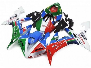 Carene Moto R1 2004-2006 - Verde Rosso Blu Bianco
