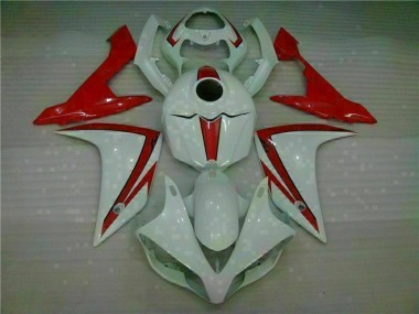 Carene Moto R1 2007-2008 - Bianco Rosso