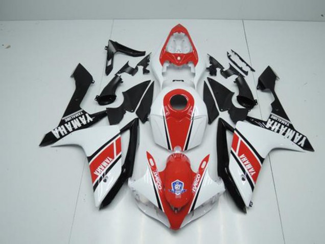 Carene Moto R1 2007-2008 - Fabbrica Rosso Bianco Carene Moto R1 2007-2008 - Fabbrica Rosso Bianco